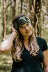 Camo Bohemian Headband - Mask Headband - Teen Girl Clothing - Nurse Headband - Fitness Headband - Spring Wide Headband