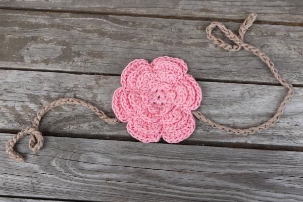 Baby Child’s Flower Headband ~ Baby Gift ~ Girl Headband ~ Newborn Headband ~ Summer Headband ~ Rose Headband ~ Toddler Headband picture