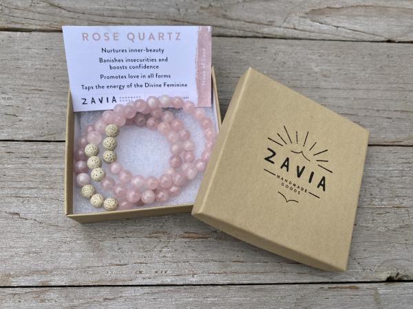 Rose Quartz  Bracelet (qty 1) picture