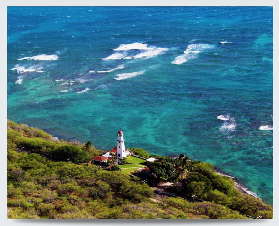 Diamondhead Lighthouse Metal Print - Eventeny