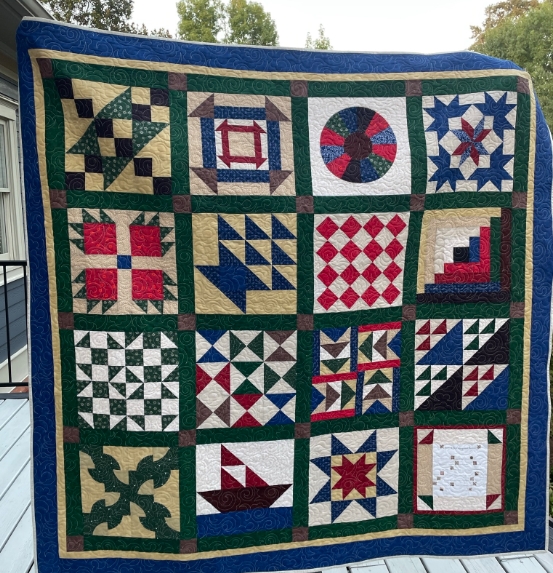 Underground Railroad Sampler Quilt - (Sample only) picture