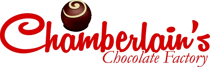 Chamberlains Chocolate Factory and Cafe logo