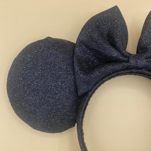 Sparkly Black Minnie Ears | Black Disney Ears | Black Mickey Ears picture