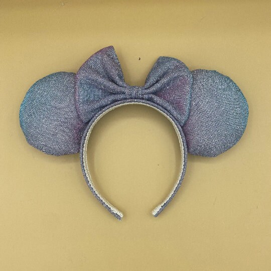 Fuschia Sparkly Minnie Mouse Ears / Magenta Sparkly Minnie Ears picture