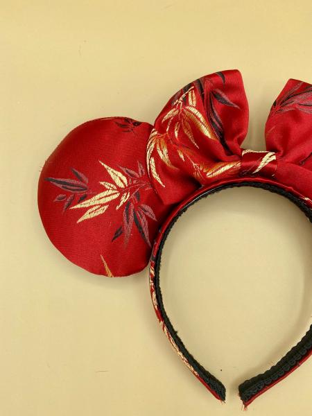 Japanese Kimono Fabric Minnie Ears | EPCOT Japan Ears picture