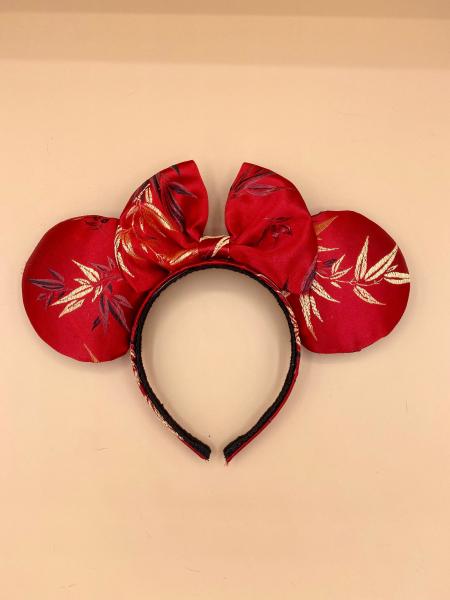 Japanese Kimono Fabric Minnie Ears | EPCOT Japan Ears picture