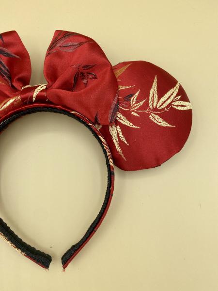 Japanese Kimono Fabric Minnie Ears | EPCOT Japan Ears picture