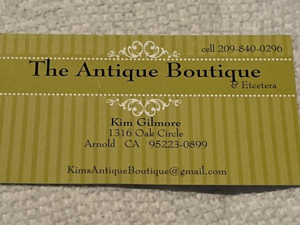 The Antique Boutique