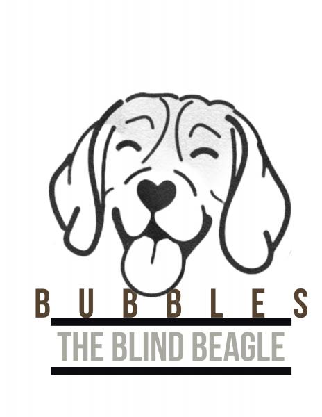 Bubbles the blind beagle