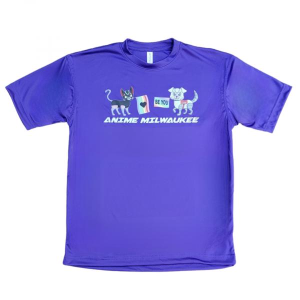 Anime Milwaukee Pride Shirt (Purple) picture