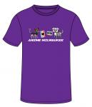 Anime Milwaukee Pride Shirt (Purple)