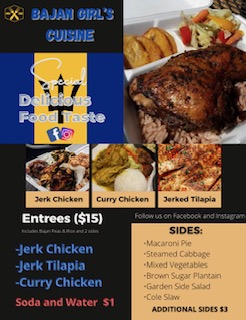 Bajan girl Caribbean Cuisine