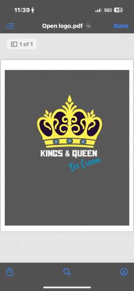 Kings&Queen ice cream