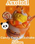 Axolotl Candy Corn Milkshake Slime