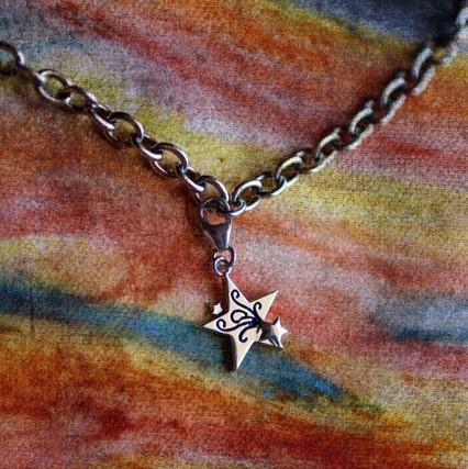 Sterling Silver Star Charm for Bracelet picture