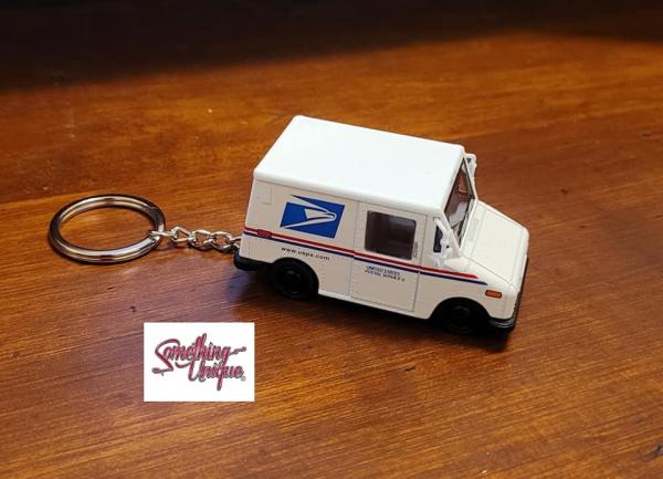 Mini Mail Truck Keychain