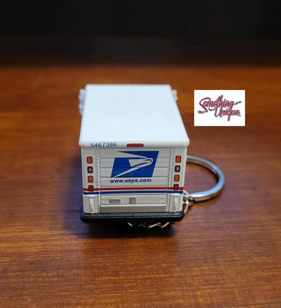 Mini Mail Truck Keychain picture