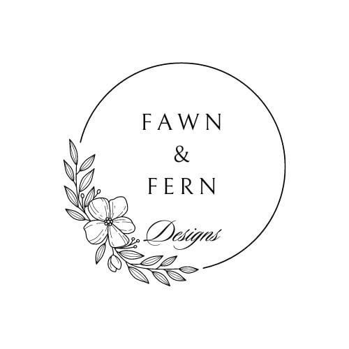 Fawn and fern designs