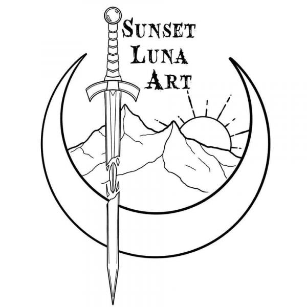 Sunset Luna Art