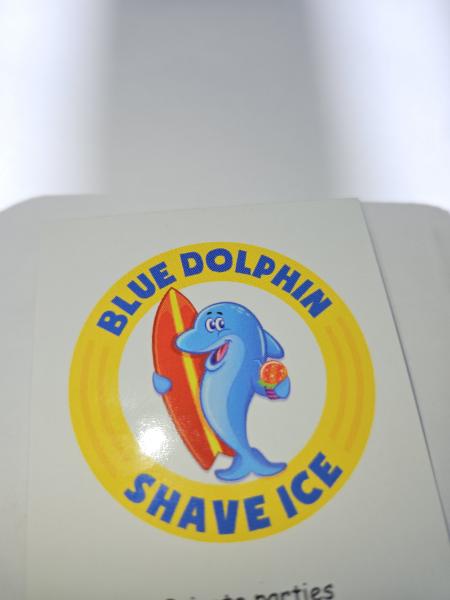 Blue Dolphin Shave Ice