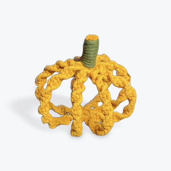 Macrame Pumpkin Version 2