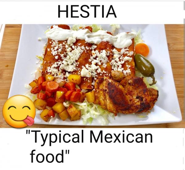 Hestia "typical Mexican food"