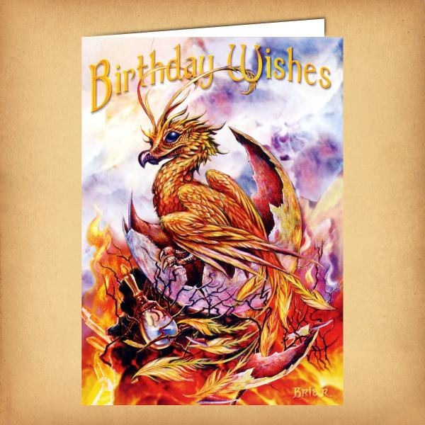Phoenix Birthday Card - CRD-BM51
