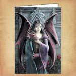 Soul Mates Dragon Greeting Card - CRD-AN26