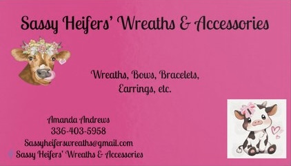 Sassy Heifers Wreaths & Accessories