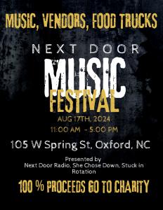 Next Door Music Festival logo