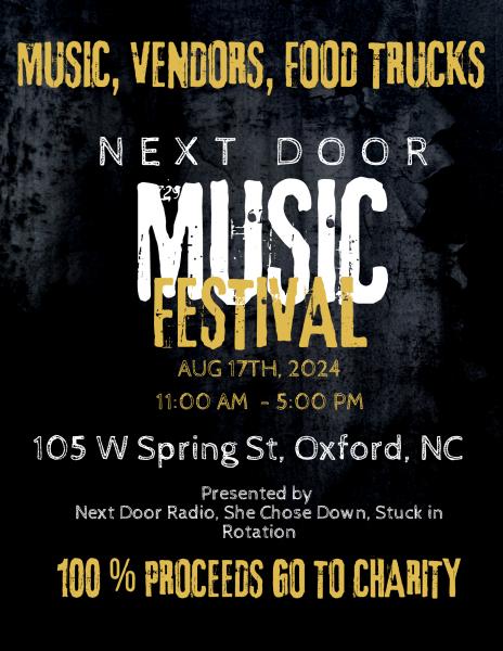 Next Door Music Festival