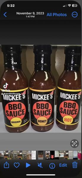 MICKEE’S BARBEQUE SAUCE