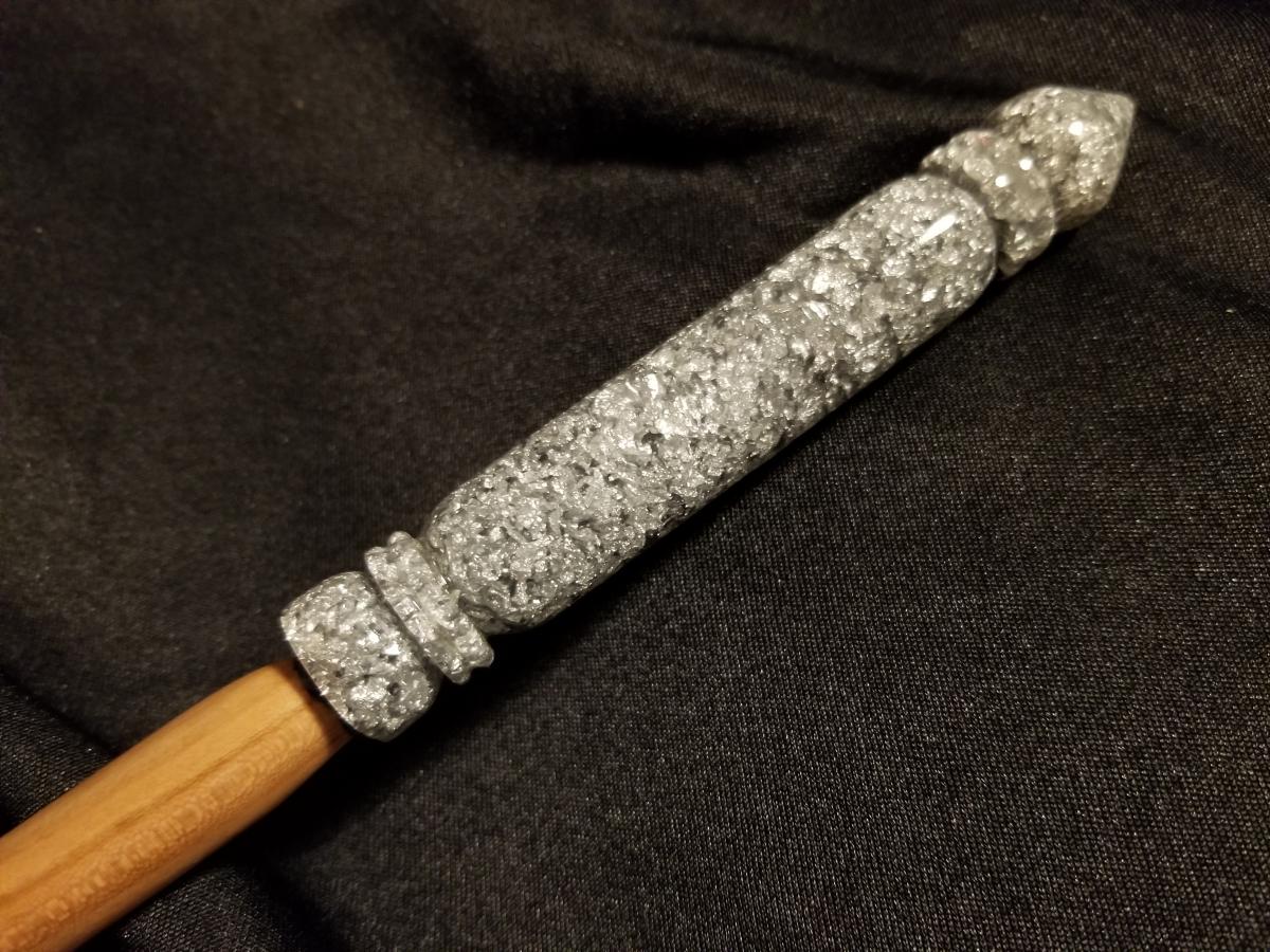 Silver and Cherry Wand - Eventeny