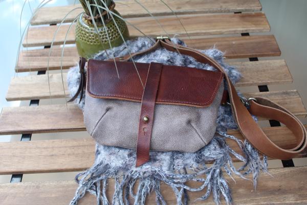 Leather Waist bag in two colors