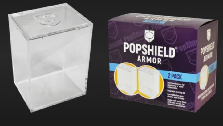 Pop Shield Armor 2-Pack Presentation Protection Display Magnetic LID Funko Pops picture