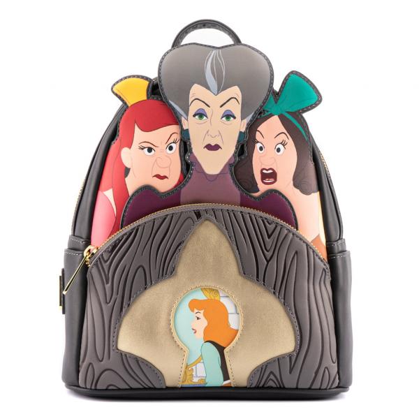 Loungefly Lady Tremaine and Stepsisters Mini Backpack picture