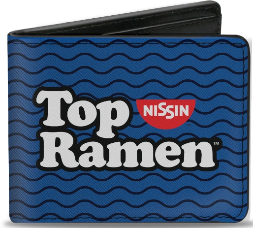 Top Ramen Blue Bi-Fold Wallet picture