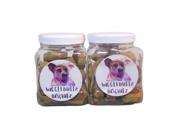 1 Lb. Homemade Dog Treats (Two Flavors Available)