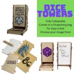 Collapsible Dice Tower