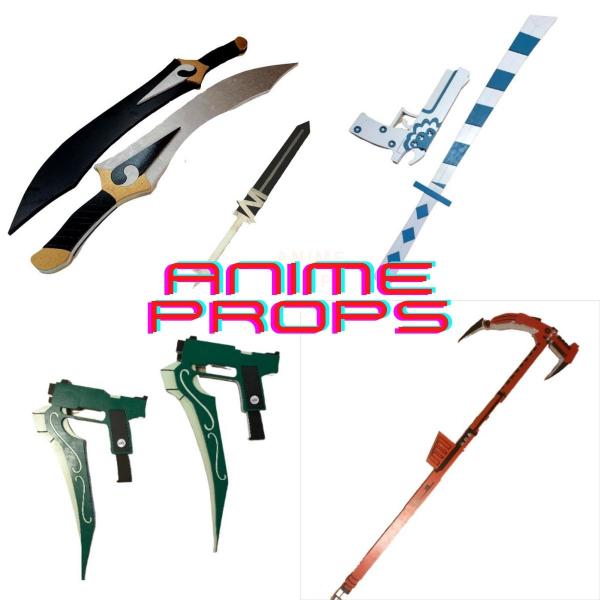 Larger Wooden Anime Props picture