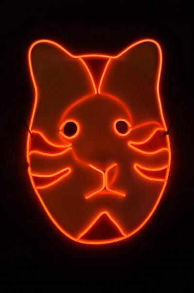 Anbu Black Ops Neon Glow Mask picture