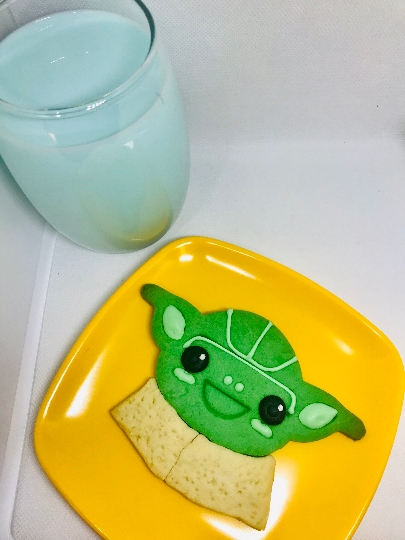Baby Yoda Sugar Cookie picture