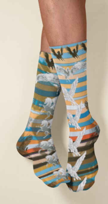 Mythical Creatures Long Socks