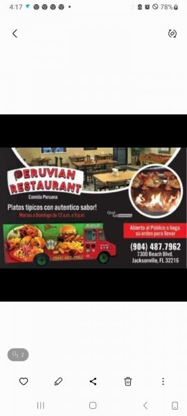 Peruvian-american food truck