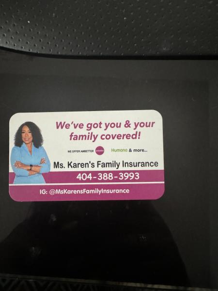 Ms. Karen's Family Insurance