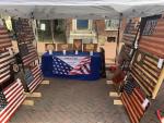 Rustic flags, Dad n Daughter woodwork