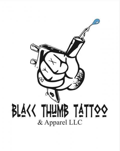 Blacc Thumb Tattoo