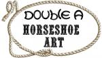 Double A Horseshoe Art