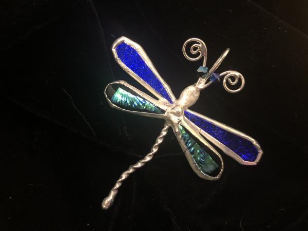 Dragonfly Pendant in Blue picture