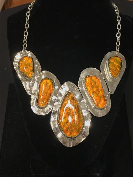 Necklace - Fire Orange Xena - Full Size picture